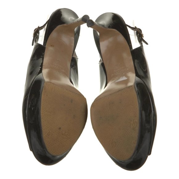NICHOLAS KIRKWOOD Patent Leather Slingback Sandals Sz IT 36 - Picture 5 of 6